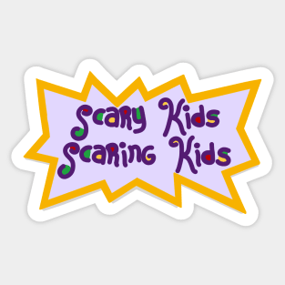 Scary Kids Scaring Kids. Sticker